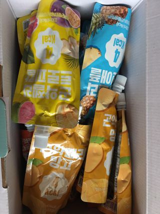 참앤들황토농원 10가지 맛, 입맛대로 스페셜하게~ 가볍게 한 포 땡! 곤약젤리 스페셜 패키지 130ml x 30포 — 4점을 준 리뷰어가 2022년 12월 올린 사용 사진