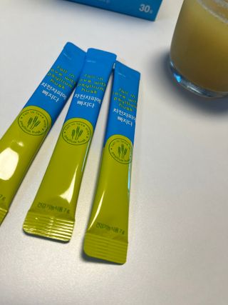 메디포스트 모비타 바디코드 식이섬유 차전자피에 빠지다 30포 — 5점을 준 리뷰어가 2023년 1월 올린 사용 사진
