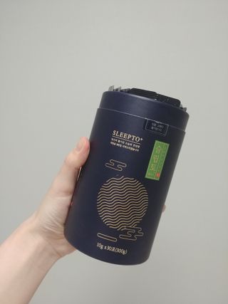 프리마인 자체 기업부설 연구소에서 찾아낸 건강한 수면의 비밀.  슬립토 플러스 30포 — 5점을 준 리뷰어가 2021년 9월 올린 사용 사진