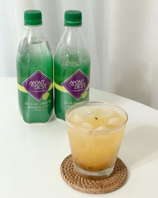 몽베스트 Montbest with Sparkling water Lemon OR Lime 20병(랜덤) — 5점을 준 리뷰어가 2022년 7월 올린 사용 사진