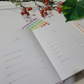리훈 다이어리 2023년 이야기 펜 스티커 세트 그란데 6개월 하반기 — 5점을 준 리뷰어가 2023년 6월 올린 사용 사진