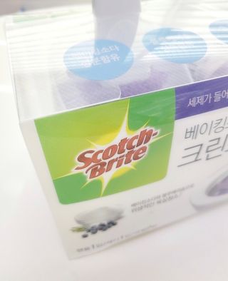 3M 스카치브라이트 크린스틱 베이킹소다 핸들 + 리필 9입 + 캐디증정 — 4.5점을 준 리뷰어가 2023년 9월 올린 사용 사진