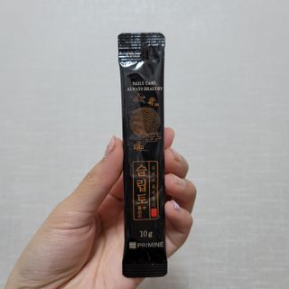 프리마인 자체 기업부설 연구소에서 찾아낸 건강한 수면의 비밀.  슬립토 플러스 30포 — 5점을 준 리뷰어가 2021년 10월 올린 사용 사진