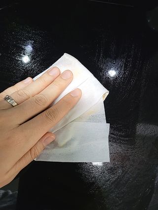 햅스 세균없는 주방 대형 2팩, HAPS sanitizer wipe — 5점을 준 리뷰어가 2022년 1월 올린 사용 사진