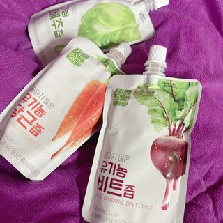 탐라원 유기농 제주산 건강즙 3종 - 양배추즙 비트즙 당근즙 — 5점을 준 리뷰어가 2021년 12월 올린 사용 사진