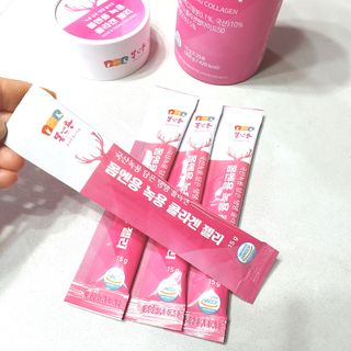 [몸엔용] 녹용 담은 탱탱 콜라겐 녹용 콜라겐 젤리 15g x 20포 — 5점을 준 리뷰어가 2022년 4월 올린 사용 사진