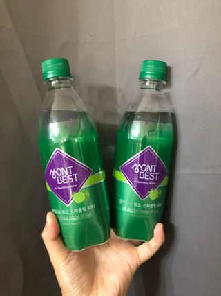 몽베스트 Montbest with Sparkling water Lime20병 — 5점을 준 리뷰어가 2021년 10월 올린 사용 사진