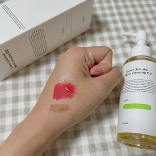 [녹산] 그린 솔루션 멀티 클렌징 오일 + 그린 솔루션 멀티 바디 미스트 — 5점을 준 리뷰어가 2022년 10월 올린 사용 사진