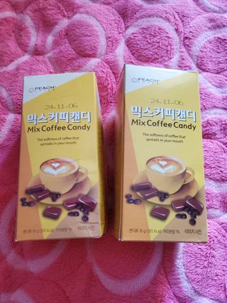 (주) 피치코리아 믹스커피캔디76g x2개입 — 4점을 준 리뷰어가 2022년 11월 올린 사용 사진