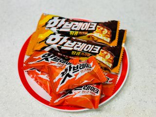 핫브레이크 땅콩카라멜 — 5점을 준 리뷰어가 2023년 5월 올린 사용 사진
