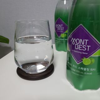 몽베스트 Montbest with Sparkling water Lime20병 — 5점을 준 리뷰어가 2022년 7월 올린 사용 사진