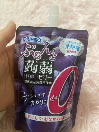 ORIHIRO 오리히로 곤약젤리 제로칼로리 130g 4종 4팩(맛별로 1팩씩) — 5점을 준 리뷰어가 2023년 2월 올린 사용 사진