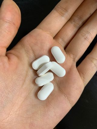 일편강심 여주정,마카정,새싹보리정,보스웰리아정,저분자콜라겐 — 4.5점을 준 리뷰어가 2021년 8월 올린 사용 사진