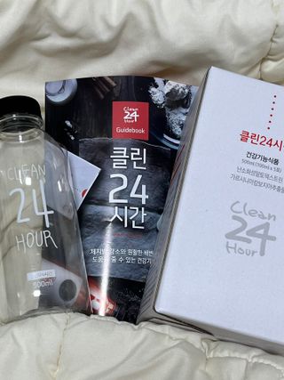 클린24시간 1BOX(5포) + 전용보틀(500ml) — 5점을 준 리뷰어가 2023년 7월 올린 사용 사진