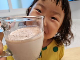연세생활건강 키즈텐 산양유 단백질 1BOX (30포) — 5점을 준 리뷰어가 2022년 6월 올린 사용 사진