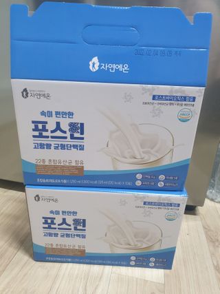 자연에온 마시는 프로틴 고함량 균형단백질 음료 포스틴 125ml 10개입 1BOX — 5점을 준 리뷰어가 2021년 3월 올린 사용 사진