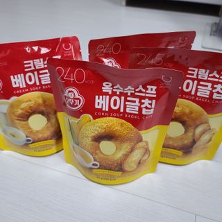 딜라이트 프로젝트 오뚜기스프 베이글칩 2종 — 5점을 준 리뷰어가 2021년 8월 올린 사용 사진
