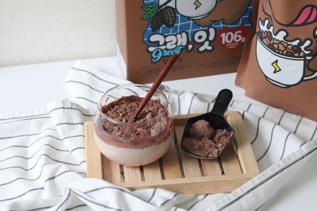 바디랩 체중조절용 프로틴시리얼 그래잇 리뷰 사진