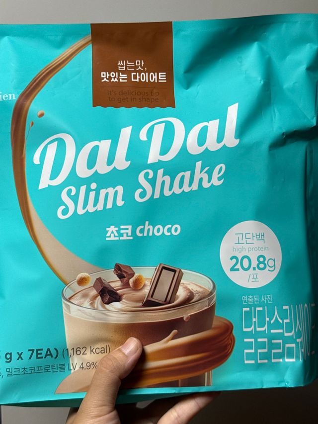 [블로그]달달슬림 맛있는 단백질 쉐이크 파우치 다이어트 식사대용 프로틴 파우더 보충제 리뷰 사진