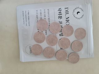 [닥터문] 프리미엄 동전패치 멘톨향 120매 — 5점을 준 리뷰어가 2022년 7월 올린 사용 사진
