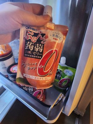 ORIHIRO 오리히로 곤약젤리 제로칼로리 130g 4종 4팩(맛별로 1팩씩) — 5점을 준 리뷰어가 2023년 1월 올린 사용 사진