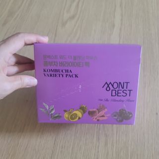 몽베스트 위드더 블랜딩 하우스 콤부차 _ 버라이어티팩 — 5점을 준 리뷰어가 2023년 7월 올린 사용 사진