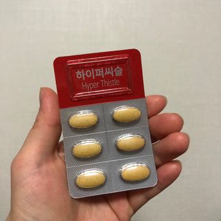 뉴트리션팩토리 비타프렙 하이퍼씨슬 밀크씨슬 900mg — 5점을 준 리뷰어가 2021년 8월 올린 사용 사진