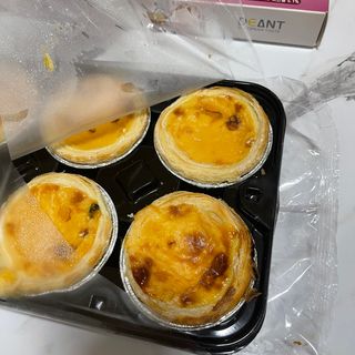 디앙뜨 포르투갈 에그타르트 오리지널 맛+패션후르츠 맛 중 택1 — 4점을 준 리뷰어가 2021년 7월 올린 사용 사진