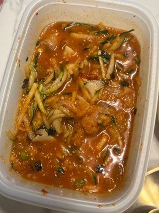마라도푸드 최강달인 물회 맛집 38년 전통 백년가게 포항 마라도회식당 — 5점을 준 리뷰어가 2023년 5월 올린 사용 사진