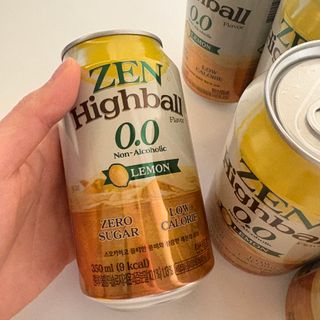 [티젠] 콤부차 하이볼향 레몬 0.0 (350ml X 6개입) — 5점을 준 리뷰어가 2025년 5월 올린 사용 사진