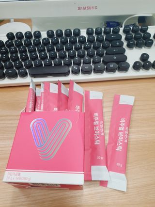 필리브 비주얼 브이스틱 — 5점을 준 리뷰어가 2021년 6월 올린 사용 사진