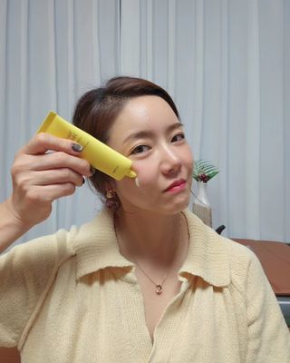 [트리마이] 6 솔루션 데일리 크림 — 5점을 준 리뷰어가 2023년 10월 올린 사용 사진