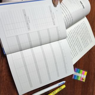 리훈 어떤날의문장 독서록 독서기록장 점착메모지 세트 — 5점을 준 리뷰어가 2022년 5월 올린 사용 사진