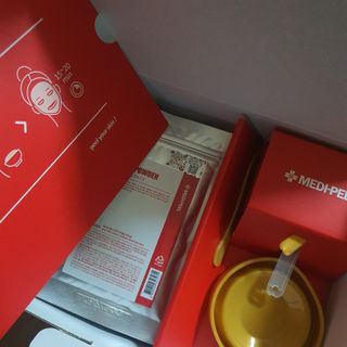 메디필 레드 락토 콜라겐 모델링 팩 — 3점을 준 리뷰어가 2021년 3월 올린 사용 사진