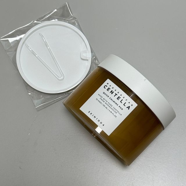 [SKIN1004] 마다가스카르 센텔라 퀵 카밍 패드 70매 130ml 리뷰 사진