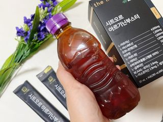 더리틀스 시트오르 아르기닌부스터 — 5점을 준 리뷰어가 2022년 11월 올린 사용 사진