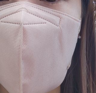 애니가드 셋업메베마스크 (대형 4컬러 + 중형 4컬러) — 5점을 준 리뷰어가 2022년 3월 올린 사용 사진