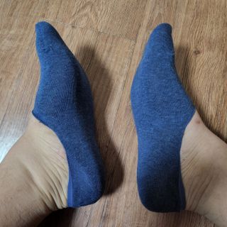 [사이즈가 있는 양말 필로이]남자 덧신 6족 선물 세트_나를 위한 선물or마음을 전하는 선물【 S, M, L, XL】 — 5점을 준 리뷰어가 2022년 6월 올린 사용 사진