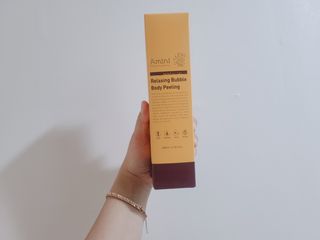 아미니 릴렉싱 버블 바디 필링 — 5점을 준 리뷰어가 2021년 3월 올린 사용 사진