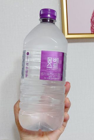몽베스트 MONTBEST 1L 12입 — 5점을 준 리뷰어가 2022년 2월 올린 사용 사진
