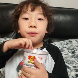 젤리벨리 솜사탕 2종-딸기치즈케이크, 바닐라 — 5점을 준 리뷰어가 2022년 1월 올린 사용 사진