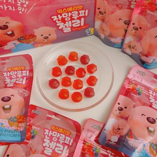 [팔도] 잔망루피젤리 믹스베리맛 42g 8개 — 5점을 준 리뷰어가 2022년 1월 올린 사용 사진