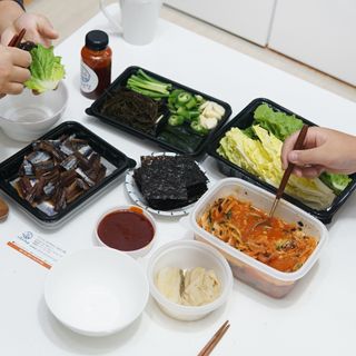 마라도푸드 포항 구룡포 햇 과메기 야채세트 마라도회식당 꽁치 — 4.5점을 준 리뷰어가 2023년 11월 올린 사용 사진