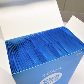 [심폐소생소] KF94 오늘의 마스크 대형 — 5점을 준 리뷰어가 2021년 9월 올린 사용 사진