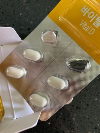 뉴트리션팩토리 비타프렙 바이탈디 비타민D 500mg — 5점을 준 리뷰어가 2021년 7월 올린 사용 사진