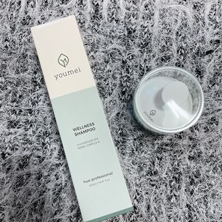 유메이 웰니스 샴푸 + 유메이 스칼프 브러쉬 — 4.5점을 준 리뷰어가 2022년 1월 올린 사용 사진