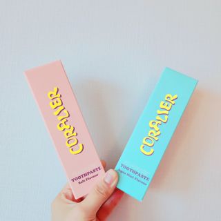 코랄리에 충치예방 고불소치약 (솔트+민트) — 5점을 준 리뷰어가 2023년 9월 올린 사용 사진