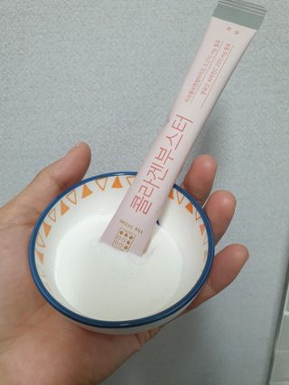 더리틀스 콜라겐부스터 — 5점을 준 리뷰어가 2022년 12월 올린 사용 사진
