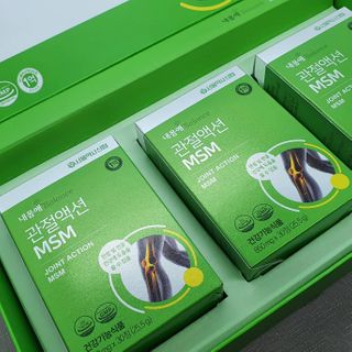 서울약사신협_내몸애발란스관절액션MSM_850mg x 90정 — 5점을 준 리뷰어가 2021년 3월 올린 사용 사진