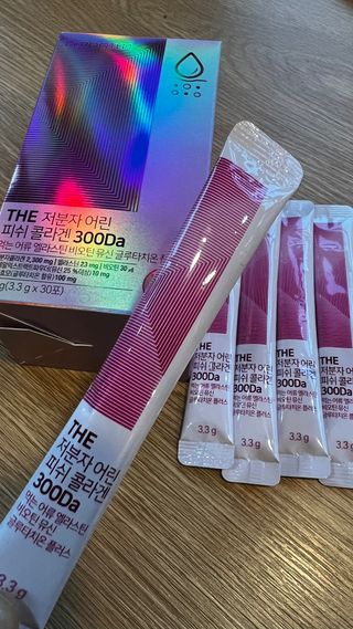 [닥터루템]THE 저분자 어린 피쉬콜라겐300Da 먹는 어류 엘라스틴 비오틴뮤신 글루타치온 플러스 1box(30포) — 5점을 준 리뷰어가 2023년 1월 올린 사용 사진
